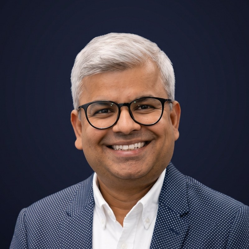 Dr Ritesh Jain, portrait
