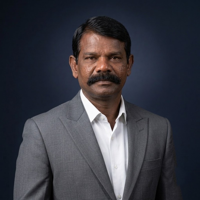 Shri Soundraraj Karuppiah, portrait