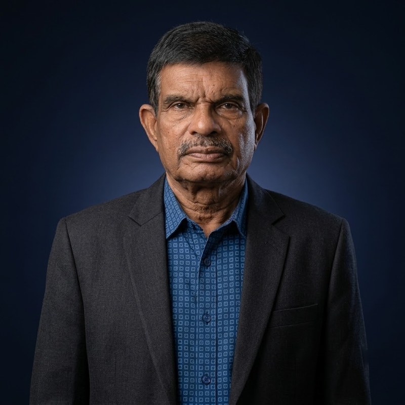 Shri Unnikrishnan Nambiar, portrait